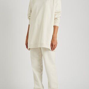 NWT Ganni White/Ecru Matching Sweatsuit - Small